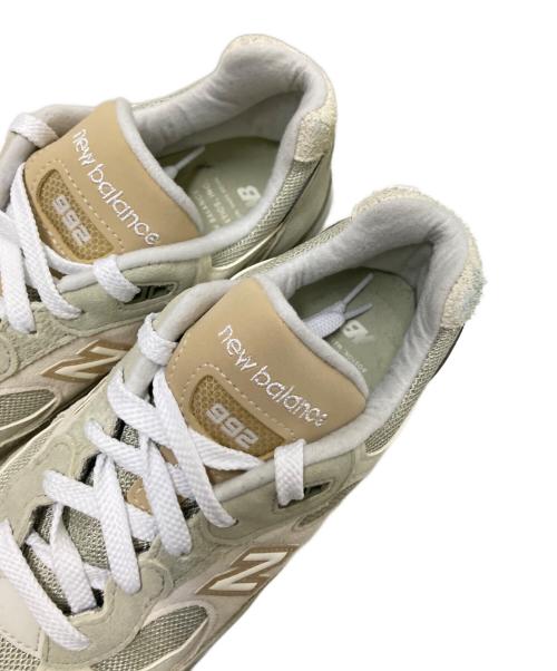 NEW BALANCE（ニューバランス）NEW BALANCE (ニューバランス) 992 ローカットスニーカー ベージュ サイズ:25.5cmの古着・服飾アイテム