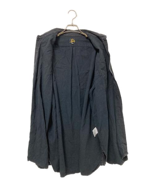 Needles（ニードルズ）Needles (ニードルズ) ダブルカーラーシャンブレーシャツ ブラック サイズ:Sの古着・服飾アイテム