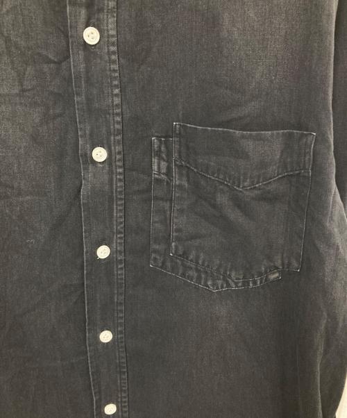 Needles（ニードルズ）Needles (ニードルズ) ダブルカーラーシャンブレーシャツ ブラック サイズ:Sの古着・服飾アイテム