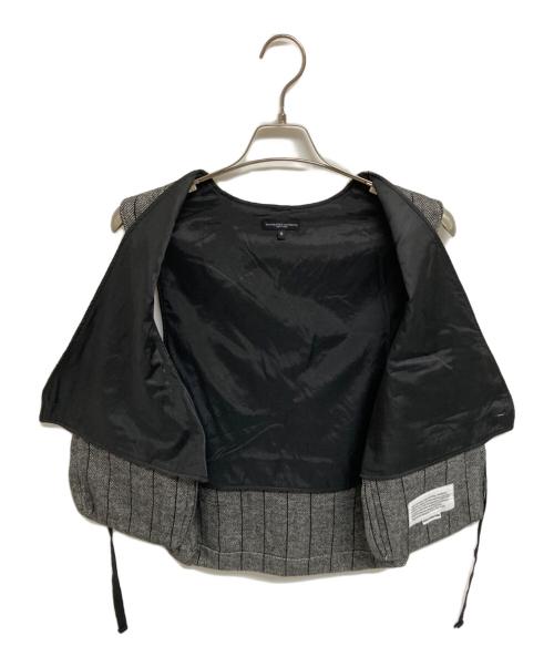 Engineered Garments（エンジニアド ガーメンツ）Engineered Garments (エンジニアド ガーメンツ) Fowl Vest Poly Wool Herrinbone グレー サイズ:Sの古着・服飾アイテム