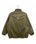 is-ness (イズネス) 1LDK別注 REVERSIBLE FLEECE JACKET オリーブ×オレンジ サイズ:S：15000円