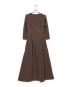 Ameri (アメリ) TRICOT TIE SET DRESS ブラウン サイズ:M：11000円