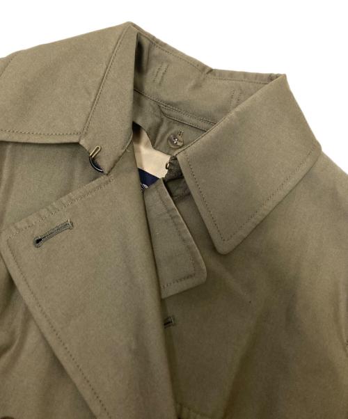 BURBERRY LONDON（バーバリーロンドン）BURBERRY LONDON (バーバリーロンドン) ライナー付トレンチコート グリーン×ベージュ サイズ:40の古着・服飾アイテム