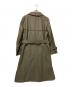 BURBERRY LONDON (バーバリーロンドン) ライナー付トレンチコート グリーン×ベージュ サイズ:40：15000円