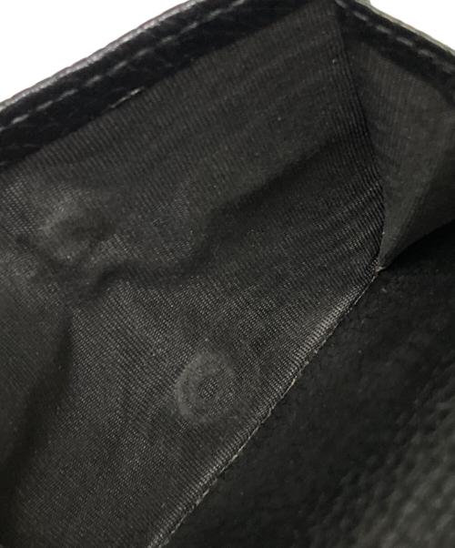 GUCCI（グッチ）GUCCI (グッチ) インターロッキングG レザー 三つ折り財布 ブラック サイズ:下記参照の古着・服飾アイテム
