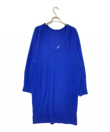 BALENCIAGA 34サイズ 中古・古着通販】BALENCIAGA (バレンシアガ) デザインニット ネイビー