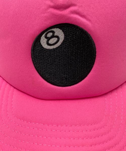 stussy（ステューシー）stussy (ステューシー) 8 Ball Trucker Cap ピンク サイズ:下記参照の古着・服飾アイテム