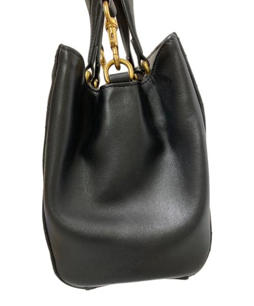 GUCCI（グッチ）GUCCI (グッチ) キルティングトップハンドル2WAYバッグ ブラック サイズ:下記参照の古着・服飾アイテム