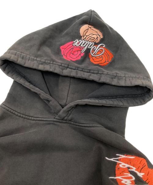 PALACE（パレス）PALACE (パレス) love letter hood グレー サイズ:Sの古着・服飾アイテム