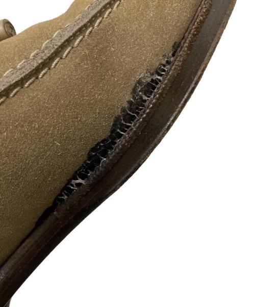JIMMY CHOO（ジミーチュウ）JIMMY CHOO (ジミーチュウ) タッセルローファー ベージュ サイズ:42の古着・服飾アイテム