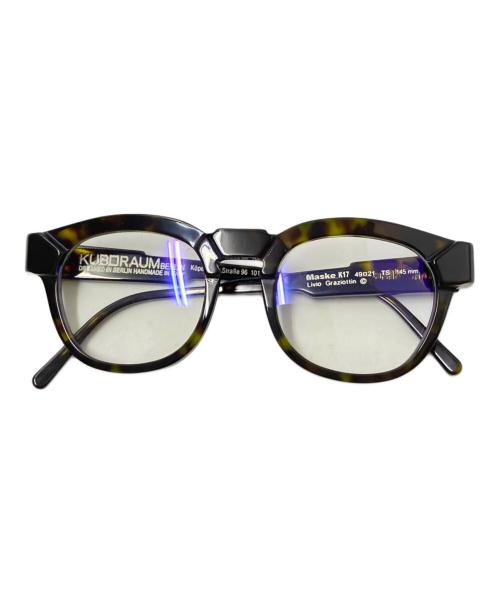 KUBORAUM（クボラム）KUBORAUM (クボラム) OPTICAL MASK K17BS ブラック サイズ:49□21-145の古着・服飾アイテム