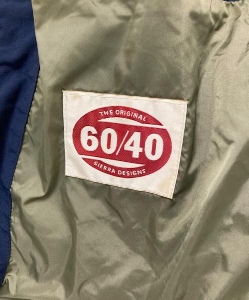 SIERRA DESIGNS（シエラデザインズ）SIERRA DESIGNS (シエラデザインズ) 60/40 ウールライニング ロングマウンテンフードJK ネイビー サイズ:Mの古着・服飾アイテム