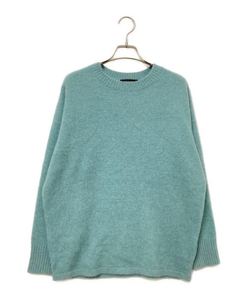 UNTITLED（アンタイトル）UNTITLED (アンタイトル) ウールフォックスクルーネックニット グリーン サイズ:Mの古着・服飾アイテム