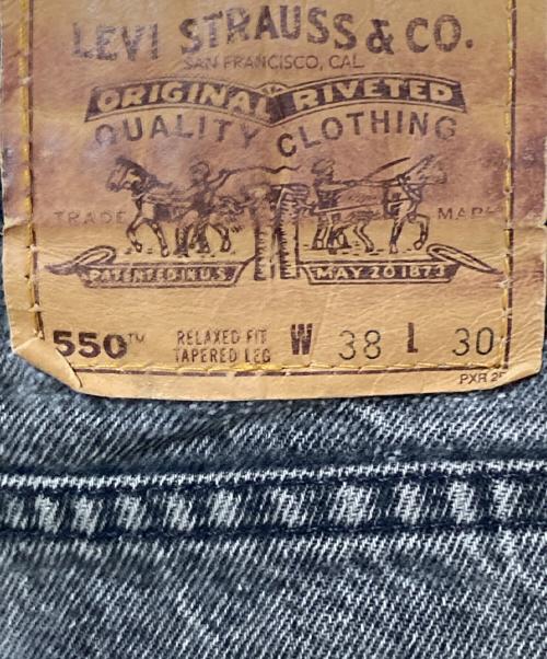 LEVI'S（リーバイス）LEVI'S (リーバイス) 90s 550デニムパンツ グレー サイズ:W38×L30の古着・服飾アイテム