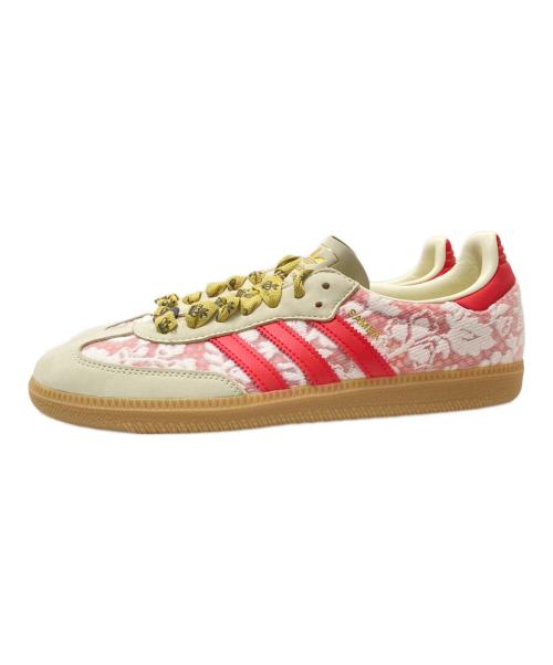 adidas（アディダス）adidas (アディダス) LIBERTY LONDON (リバティ ロンドン) SAMBA ローカットスニーカー レッド サイズ:28.0cmの古着・服飾アイテム
