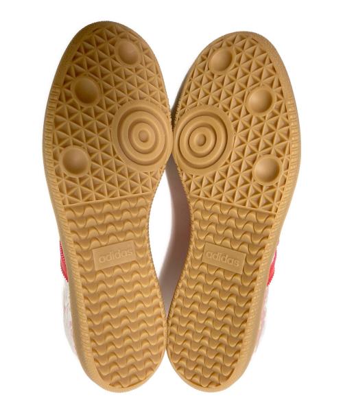 adidas（アディダス）adidas (アディダス) LIBERTY LONDON (リバティ ロンドン) SAMBA ローカットスニーカー レッド サイズ:28.0cmの古着・服飾アイテム