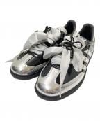 adidas×ATMOSアディダス×アトモス）の古着「SAMBA "TUXEDO"」｜シルバー×ブラック