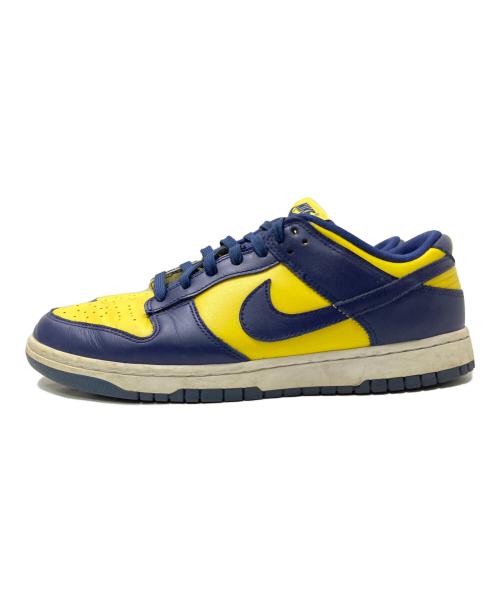 NIKE（ナイキ）NIKE (ナイキ) ローカットスニーカー ネイビー×イエロー サイズ:27.5cmの古着・服飾アイテム