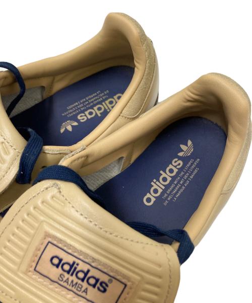 adidas（アディダス）adidas (アディダス) ローカットスニーカー ブルー×ベージュ サイズ:27.5cmの古着・服飾アイテム