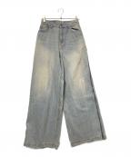 adidasアディダス）の古着「ADILENIUM SEASON 3 ZIP WASHED DENIM」｜インディゴ