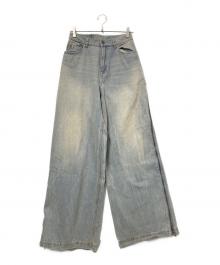 adidas（アディダス）の古着「ADILENIUM SEASON 3 ZIP WASHED DENIM」｜インディゴ
