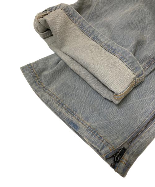 adidas（アディダス）adidas (アディダス) ADILENIUM SEASON 3 ZIP WASHED DENIM インディゴ サイズ:27 未使用品の古着・服飾アイテム