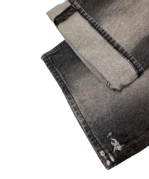 X-LARGE（エクストララージ）X-LARGE (エクストララージ) FADED BAGGY DENIM PANTS グレー サイズ:32の古着・服飾アイテム