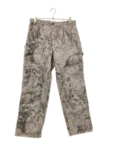 Dickies（ディッキーズ）Dickies (ディッキーズ) カモ柄ダブルニーワークパンツ グレー サイズ:34の古着・服飾アイテム