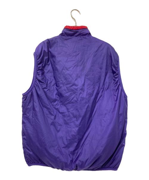 Patagonia（パタゴニア）Patagonia (パタゴニア) パフボールベスト パープル×レッド サイズ:Mの古着・服飾アイテム
