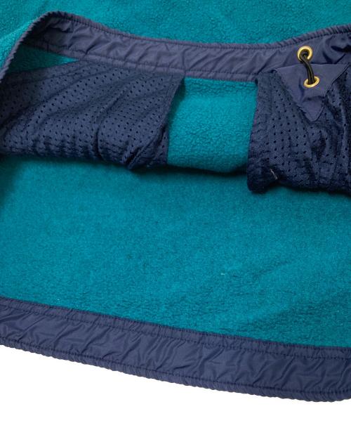 Patagonia（パタゴニア）Patagonia (パタゴニア) ライトウェイトシンチラビッグT グリーン×ネイビー サイズ:Sの古着・服飾アイテム
