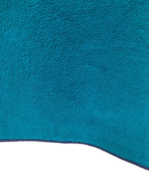 Patagonia（パタゴニア）Patagonia (パタゴニア) ライトウェイトシンチラビッグT グリーン×ネイビー サイズ:Sの古着・服飾アイテム