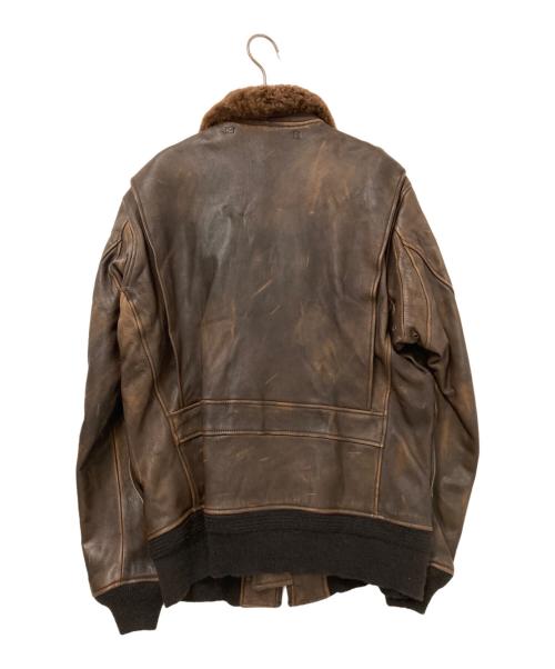 AVIREX（アヴィレックス）AVIREX (アヴィレックス) G-1フライトジャケット ブラウン サイズ:40の古着・服飾アイテム