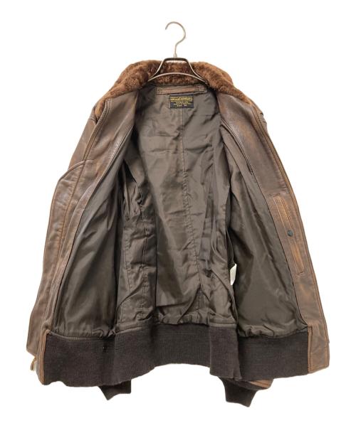 AVIREX（アヴィレックス）AVIREX (アヴィレックス) G-1フライトジャケット ブラウン サイズ:40の古着・服飾アイテム