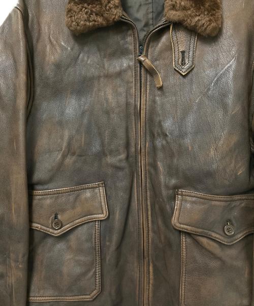AVIREX（アヴィレックス）AVIREX (アヴィレックス) G-1フライトジャケット ブラウン サイズ:40の古着・服飾アイテム