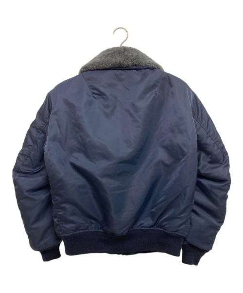 HOUSTON（ヒューストン）HOUSTON (ヒューストン) B-15C FLIGHT JACKET ネイビー サイズ:40の古着・服飾アイテム