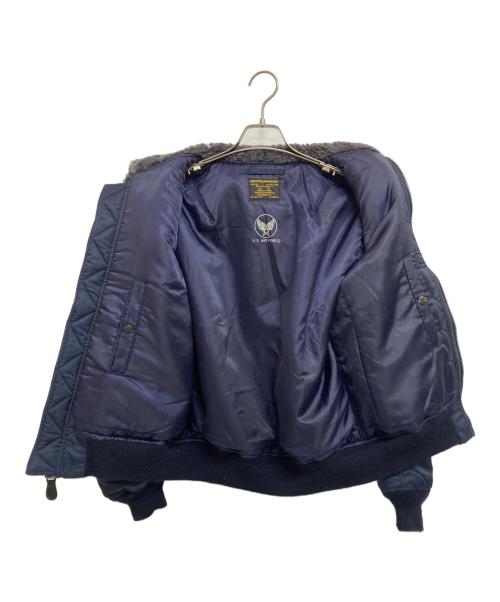 HOUSTON（ヒューストン）HOUSTON (ヒューストン) B-15C FLIGHT JACKET ネイビー サイズ:40の古着・服飾アイテム