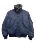 HOUSTON (ヒューストン) B-15C FLIGHT JACKET ネイビー サイズ:40：15000円
