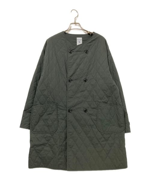 ORCIVAL（オーシバル）ORCIVAL (オーシバル) タイプライターダイヤキルトコート グレー サイズ:下記参照の古着・服飾アイテム