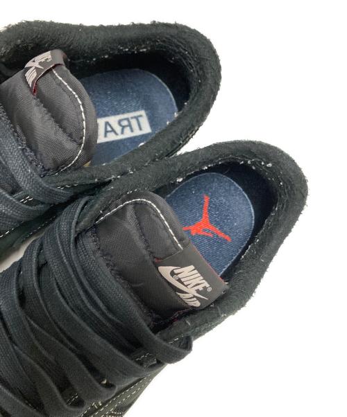 NIKE（ナイキ）NIKE (ナイキ) Travis Scott (トラヴィススコット) Air Jordan 1 Low OG SP ブラック サイズ:27.5cmの古着・服飾アイテム