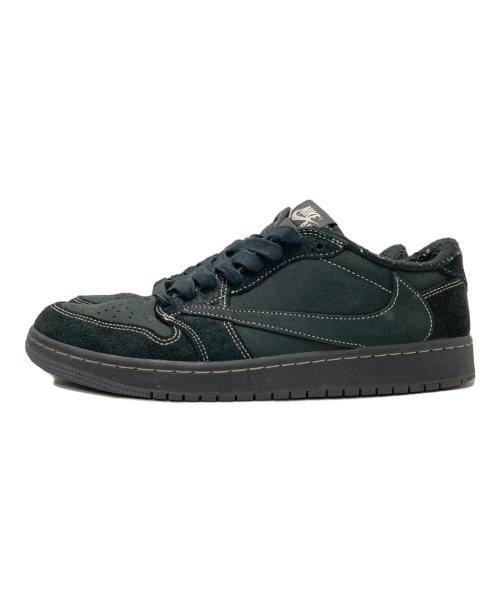NIKE（ナイキ）NIKE (ナイキ) Travis Scott (トラヴィススコット) Air Jordan 1 Low OG SP ブラック サイズ:27.5cmの古着・服飾アイテム