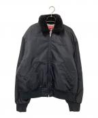 SUPREME×葵産業シュプリーム×アオイインダストリー）の古着「AOI Nylon Bomber Jacket」｜ブラック