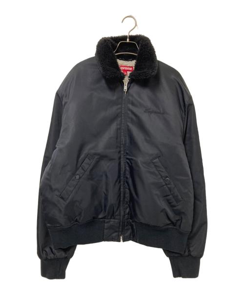 SUPREME（シュプリーム）SUPREME (シュプリーム) 葵産業 (アオイインダストリー) AOI Nylon Bomber Jacket ブラック サイズ:Mの古着・服飾アイテム