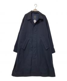 DAIWA PIER39×1LDK（ダイワ ピア39×ワンエルディーケー）の古着「INFINIUM TECH FLANNEL SOUTIEN COLLAR COAT」｜ブラック