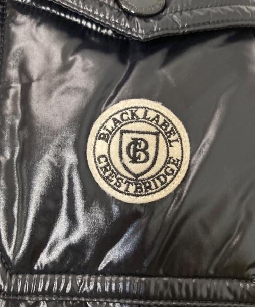 BLACK LABEL CRESTBRIDGE（ブラックレーベル クレストブリッジ）BLACK LABEL CRESTBRIDGE (ブラックレーベル クレストブリッジ) ダウンジャケット ブラック サイズ:Mの古着・服飾アイテム