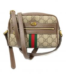 GUCCI（グッチ）の古着「オフディアGGスプリームミニバッグ」｜ブラウン