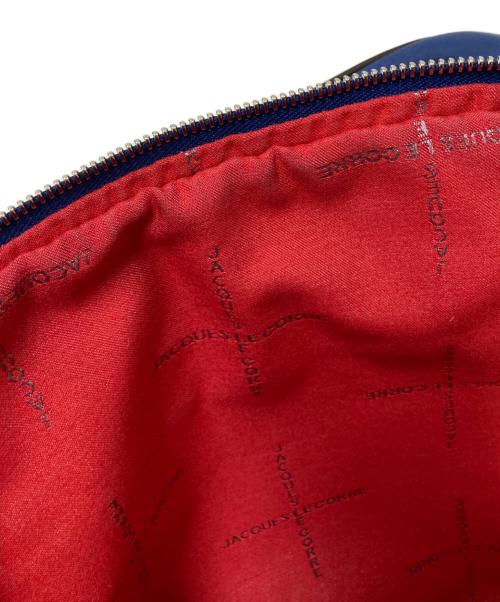 JACQUES LE CORRE（ジャックルコー）JACQUES LE CORRE (ジャックルコー) レザーショルダーバッグ ブルー サイズ:下記参照の古着・服飾アイテム