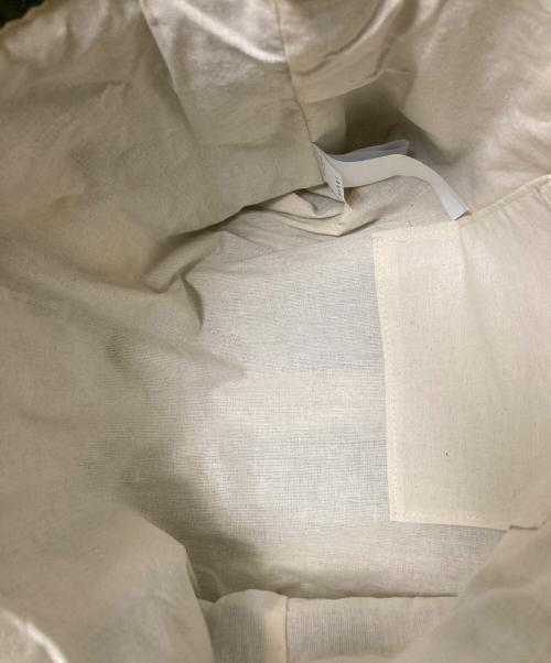 MARNI（マルニ）MARNI (マルニ) マーケットニットバッグ グリーン×ホワイト サイズ:下記参照の古着・服飾アイテム