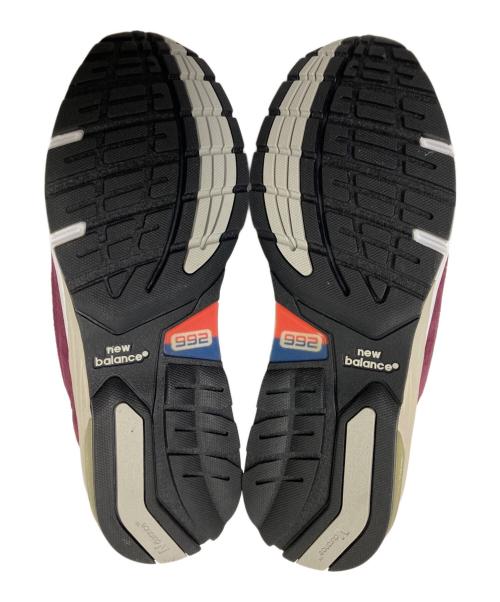 NEW BALANCE（ニューバランス）NEW BALANCE (ニューバランス) 992 ローカットスニーカー パープル サイズ:24.5cmの古着・服飾アイテム