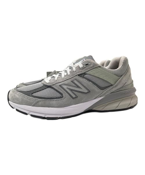 NEW BALANCE（ニューバランス）NEW BALANCE (ニューバランス) 990 V5 ローカットスニーカー グレー サイズ:27.0cm 未使用品の古着・服飾アイテム