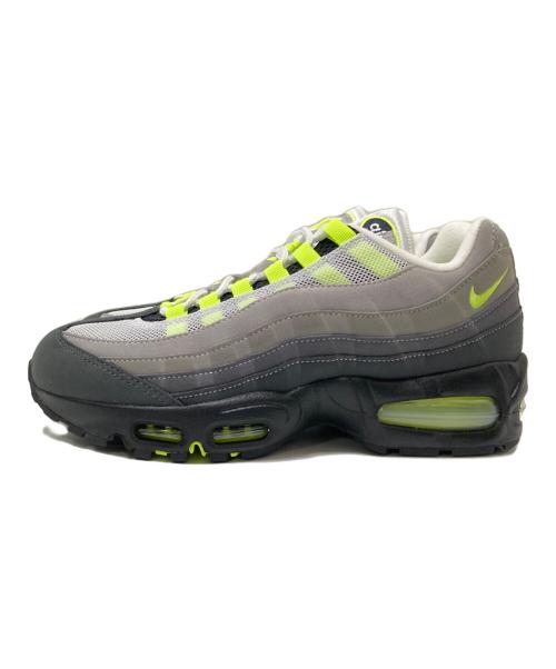NIKE（ナイキ）NIKE (ナイキ) Air Max 95 OG Big Bubble グレー×イエロー サイズ:25.0cm 未使用品の古着・服飾アイテム